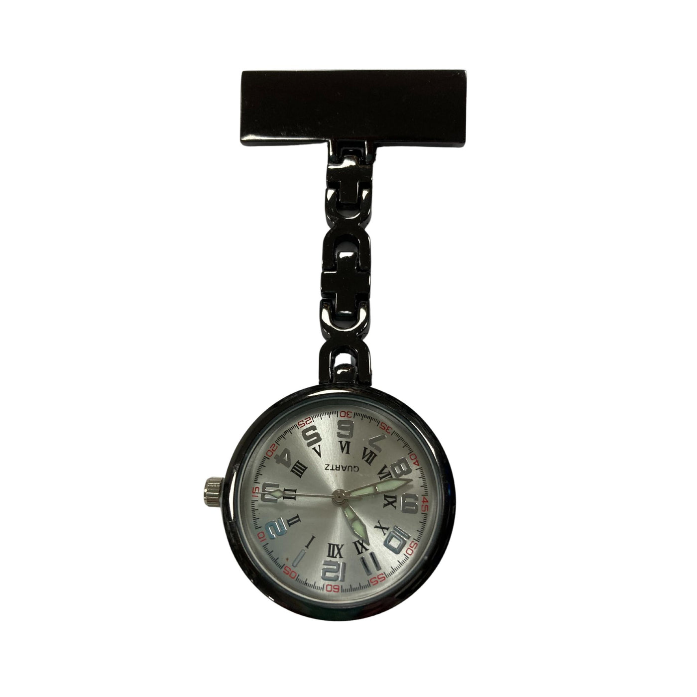 CLEARANCE - Stunning Classic Fob Watches with Thin Chain in Four Colours