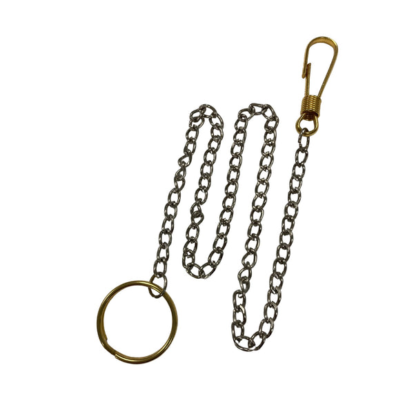 CLEARANCE -Key Chain Silver & Gold
