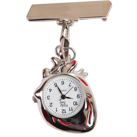 Anatomical Heart Fob Watch