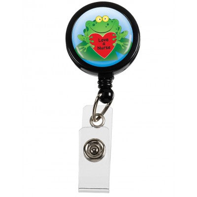 Frog Retractable ID Badge