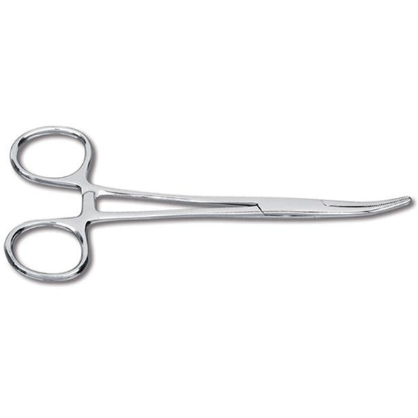 5.5" Kelly Forceps (Curved Silver)