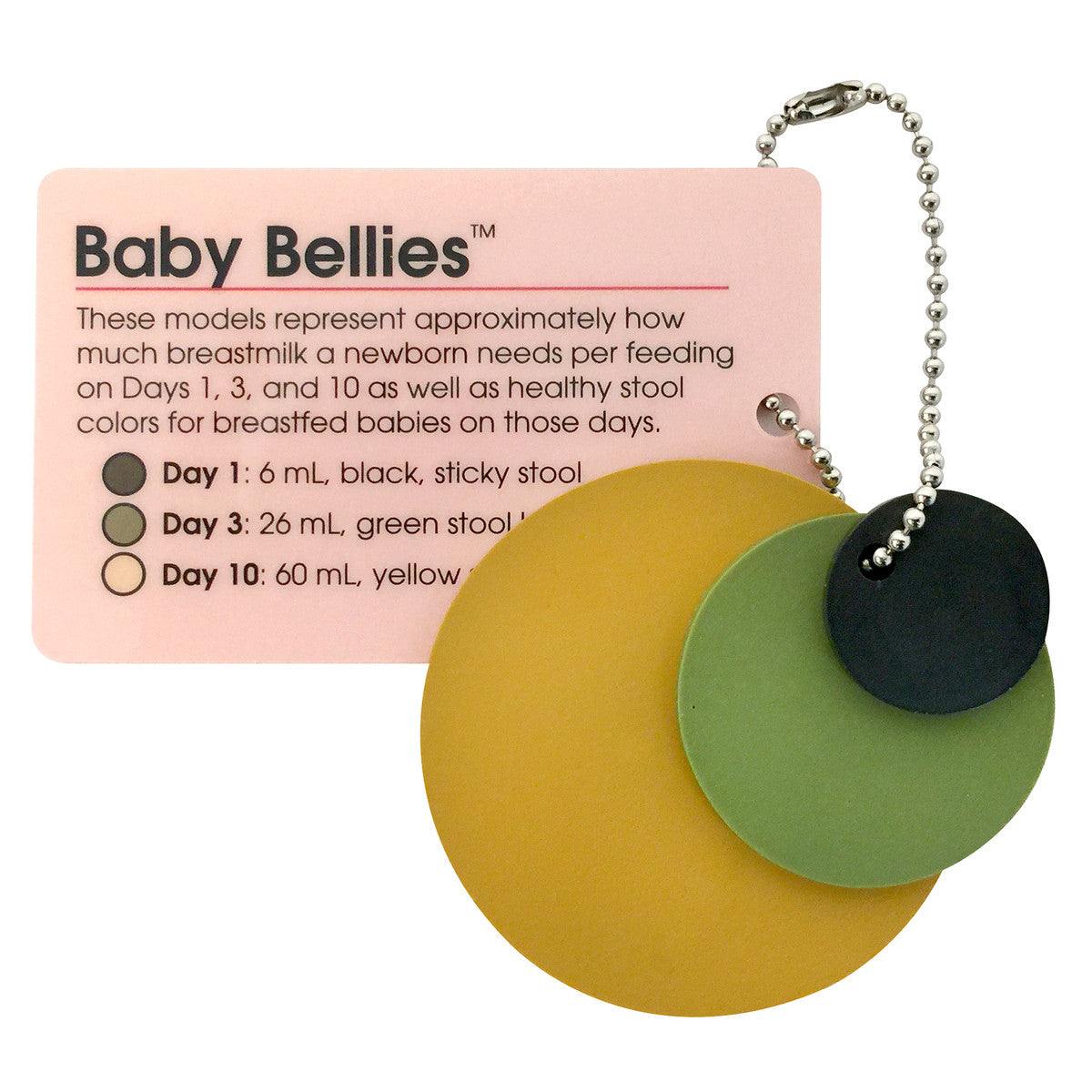 Baby Bellies Keychain Display