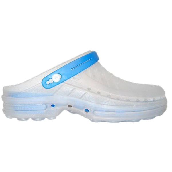 CLEARANCE - Wock Clog Transparent Blue
