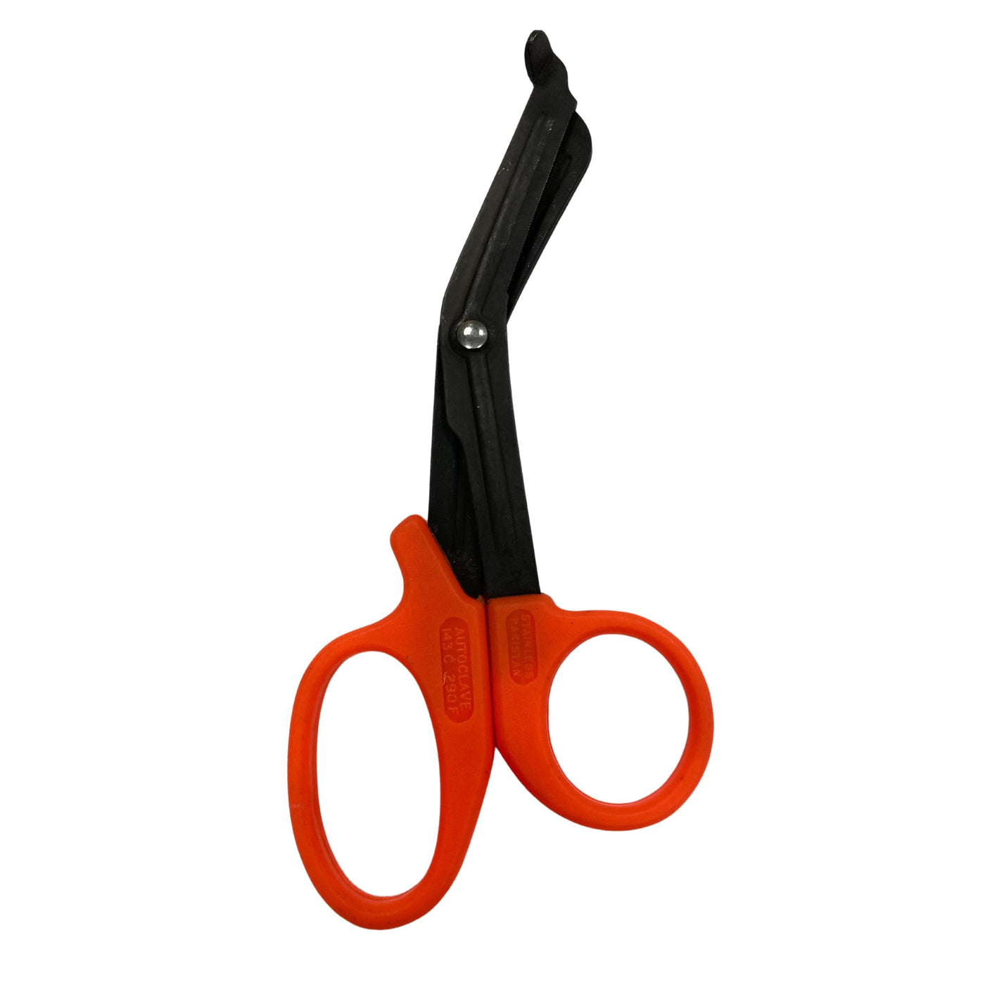 CLEARANCE - 5.5 Stealth Utility Scissors Orange Handle