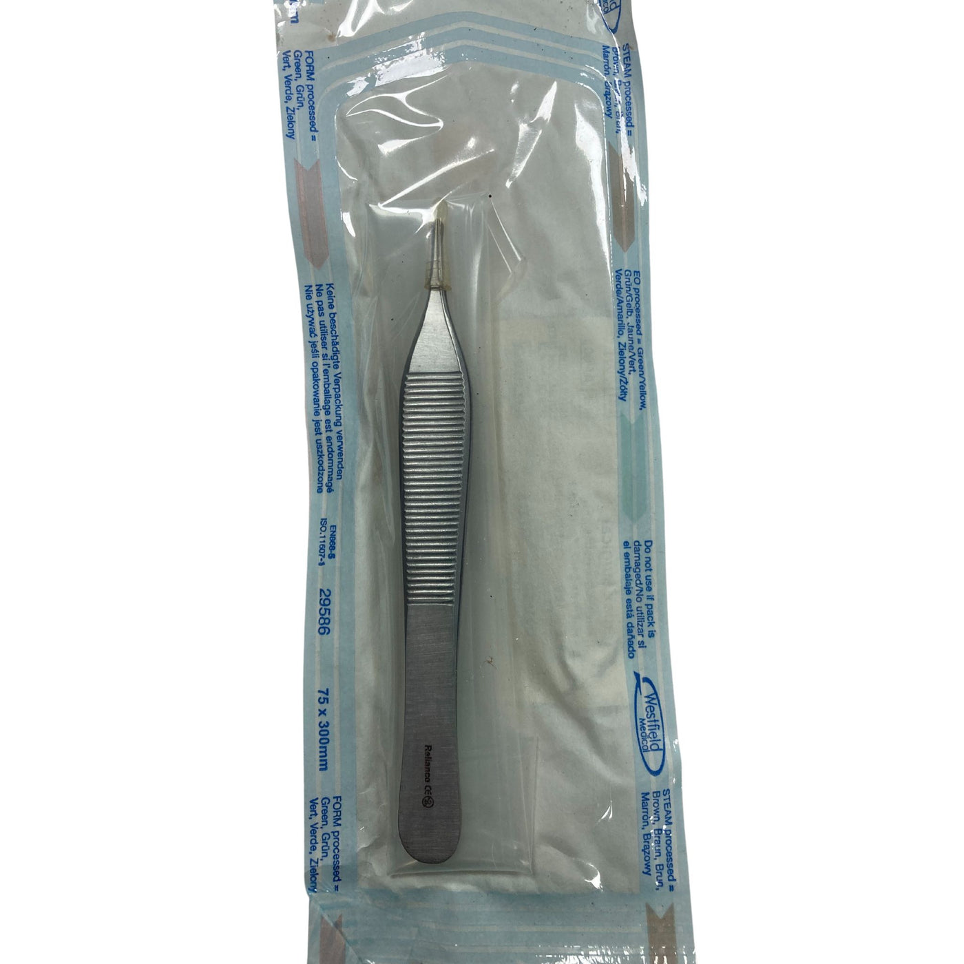 CLEARANCE - Adson Toothed Forcep 1.7mm Teeth in sterile package