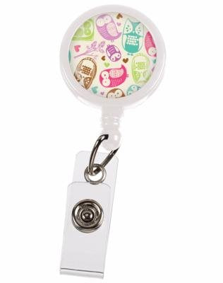 CLEARANCE - Lanyard Clip - Owls Cream…