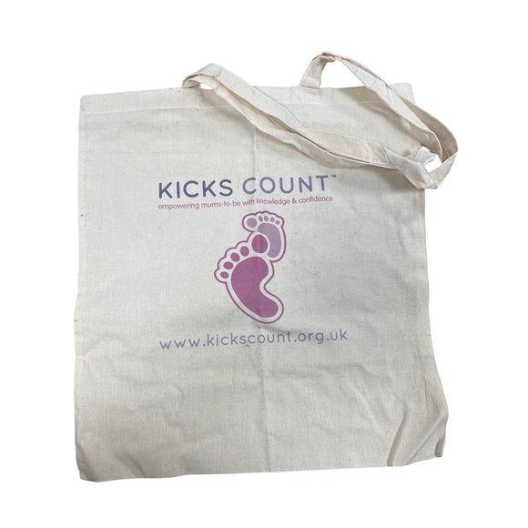 Kicks Count Canvas Bag