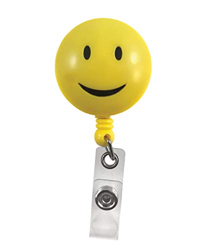 Smiley Face Retract ID and Badge Holder…