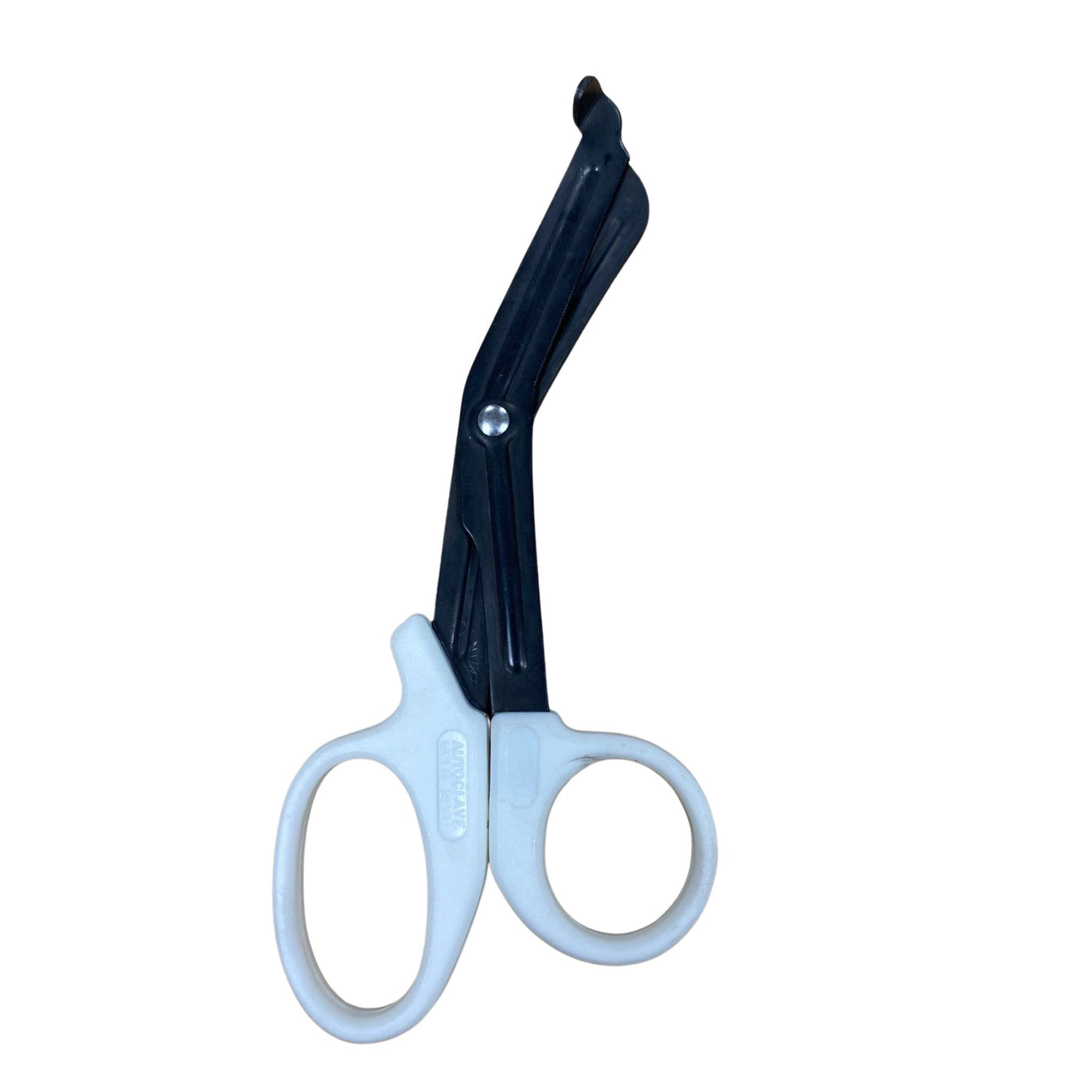 CLEARANCE - 5.5 Utility Scissors White Handles & Black Blades