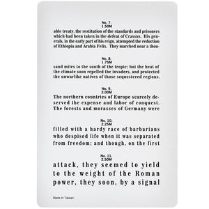 Jaeger Eye Chart