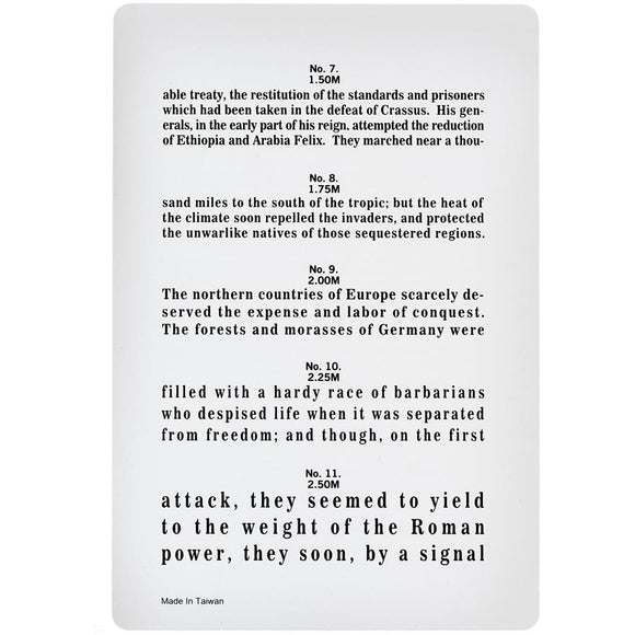 Jaeger Eye Chart