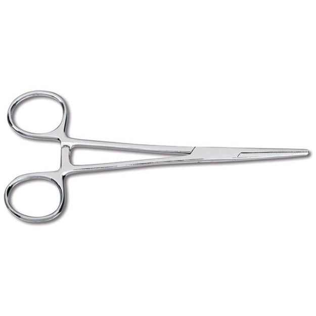 CLEARANCE 5.5 Kelly Forceps (Straight Silver)"