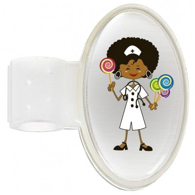 CLEARANCE Candy Hearts Dome ID Tag