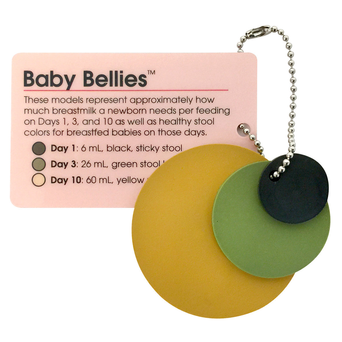 CLEARANCE -Baby Bellies Keychain Display