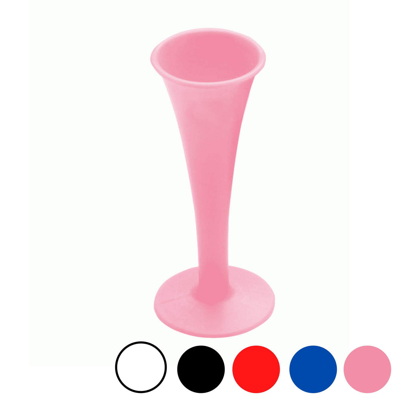 Pinard Stethoscope Plastic - Pink, Black, Blue, Red or White