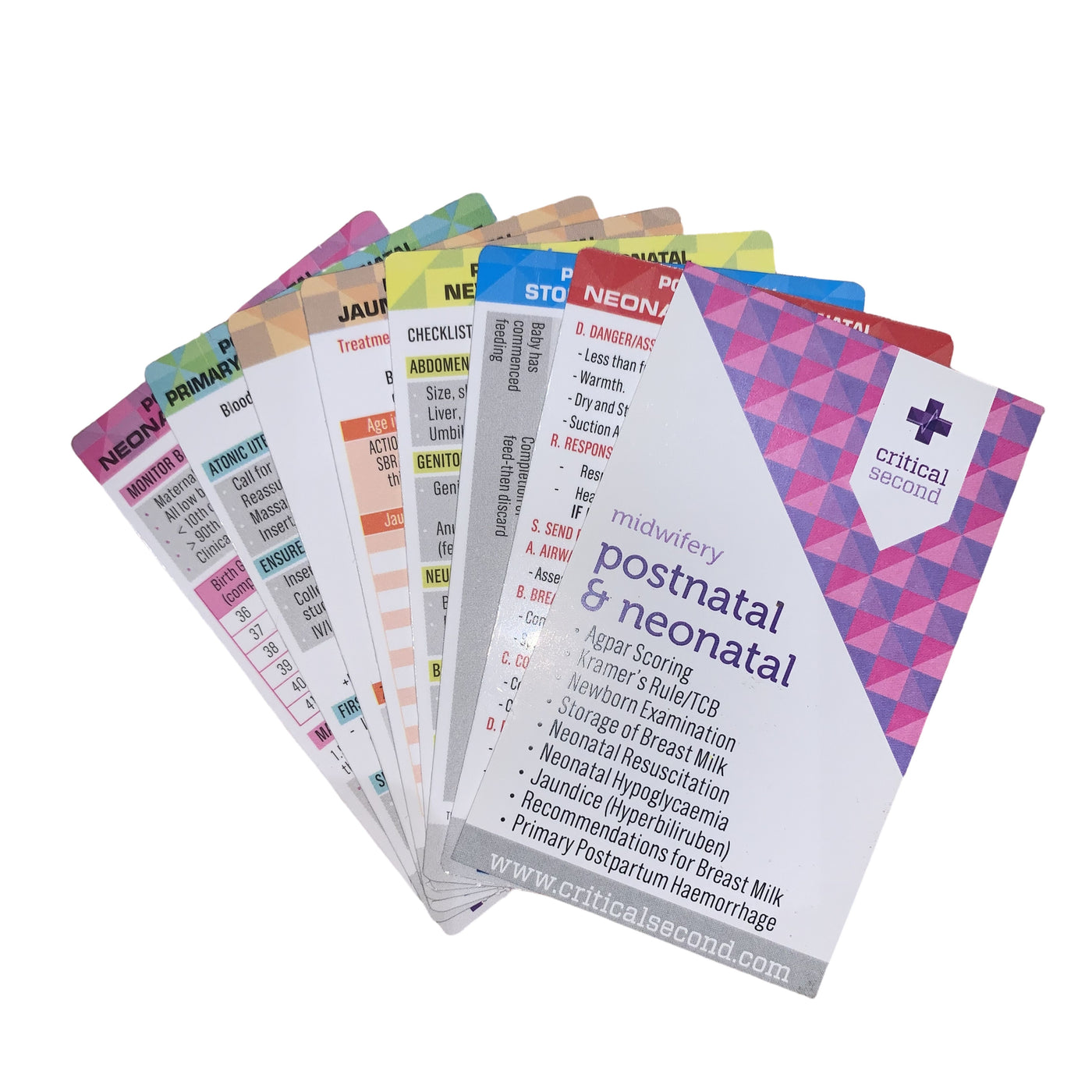 CLEARANCE Cue Card Mini Pack - Postnatal and Neonatal