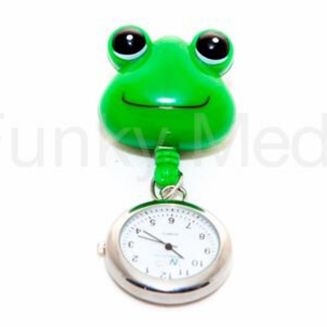 Frog Retractable Pull Reel Watch