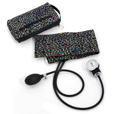 Grey Leopard Premium Sphyg with Carry Case