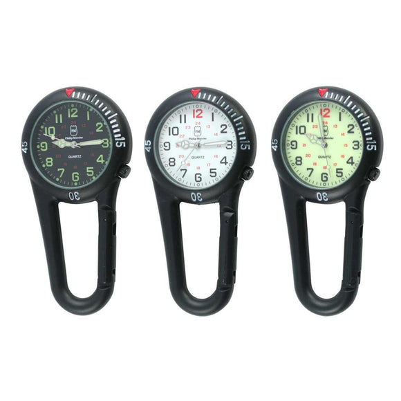 Klox Clip Watch with Various Coloured Dials