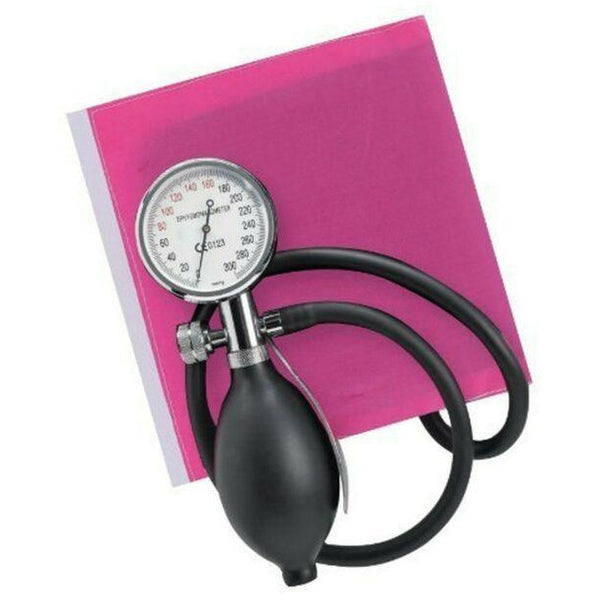 Pink One-Handed Sapphire Aneroid Sphygmometer